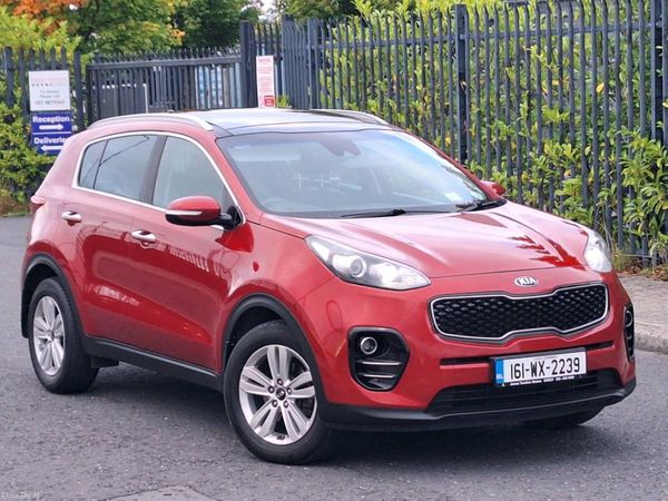 Kia Sportage SUV, Diesel, 2016, Red