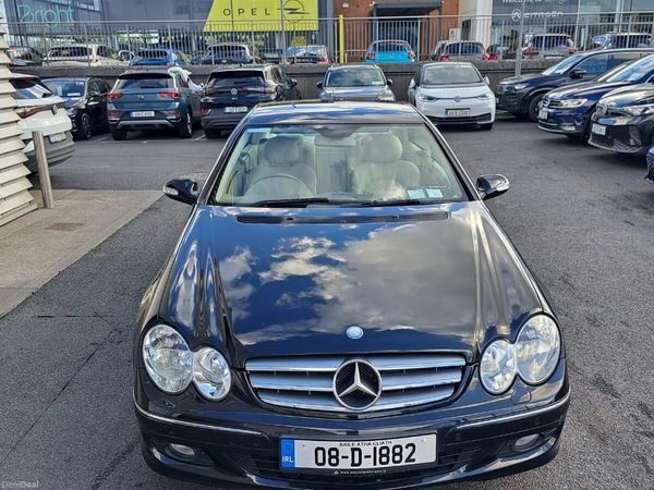 Mercedes-Benz CLK Coupe, Petrol, 2008, Black