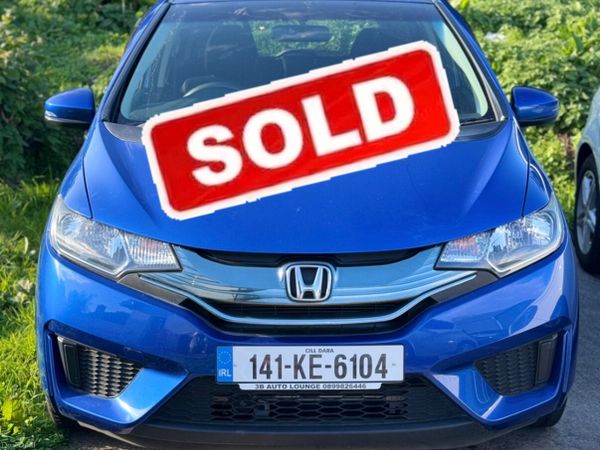 Honda Fit Hatchback, Petrol Hybrid, 2014, Blue