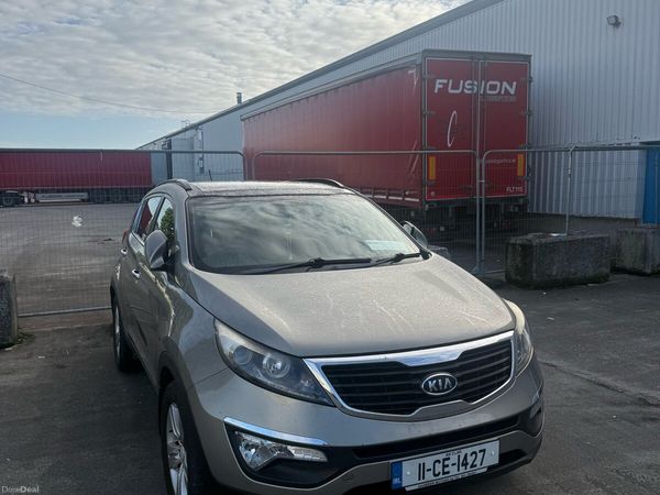 Kia Sportage SUV, Diesel, 2011, Silver