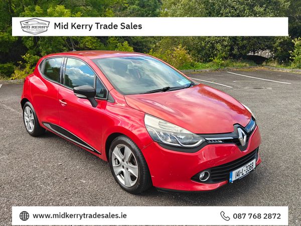 Renault Clio Hatchback, Petrol, 2014, Red