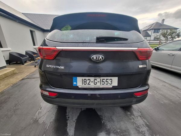 Kia Sportage SUV, Diesel, 2018, Black