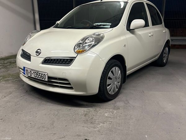 Nissan March Hatchback, Petrol, 2010, White