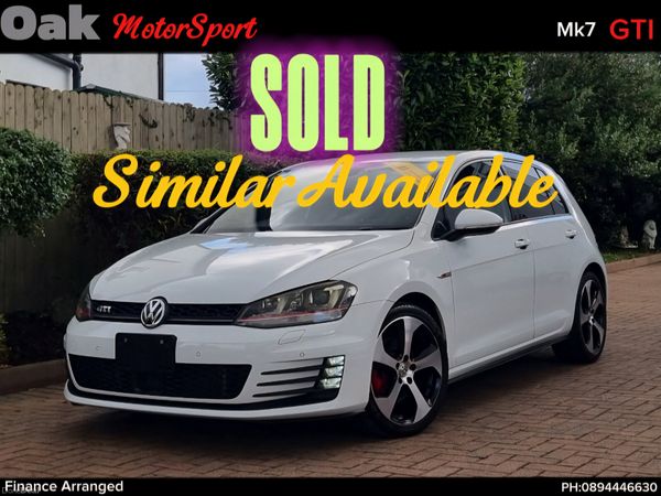 Volkswagen Golf Hatchback, Petrol, 2014, White