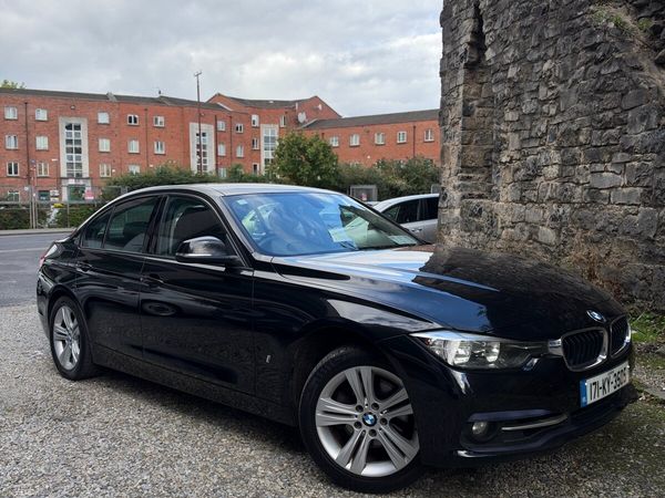 BMW 3-Series Saloon, Petrol Plug-in Hybrid, 2017, Black