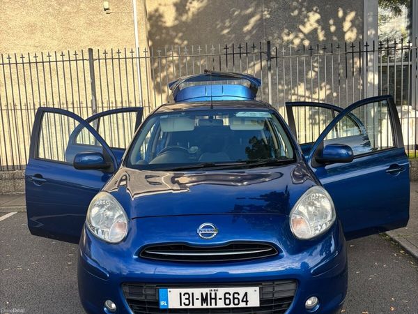 Nissan Micra Hatchback, Petrol, 2013, Blue