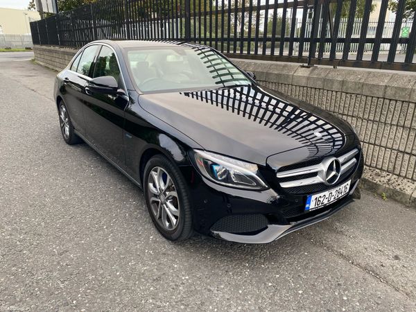 Mercedes-Benz C-Class Saloon, Petrol Plug-in Hybrid, 2016, Black