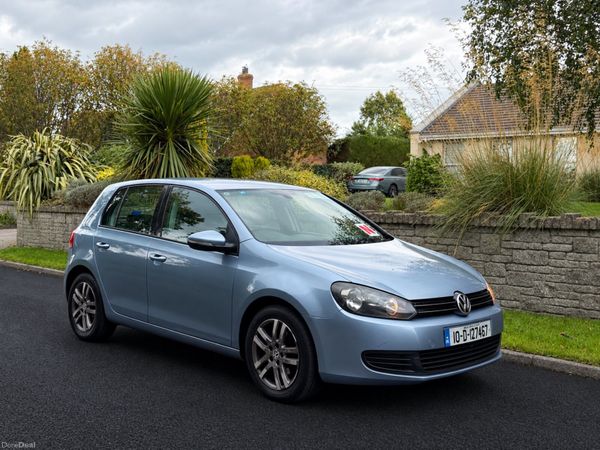 Volkswagen Golf Hatchback, Diesel, 2010, Blue