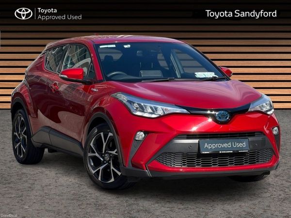 Toyota C-HR SUV, Petrol Hybrid, 2021, Red