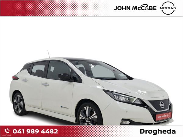 Nissan Leaf Hatchback, Electric, 2019, White