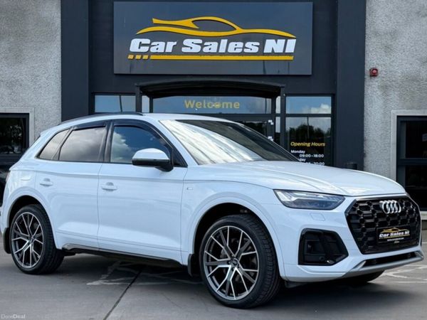 Audi Q5 Saloon, Diesel Hybrid, 2021, White