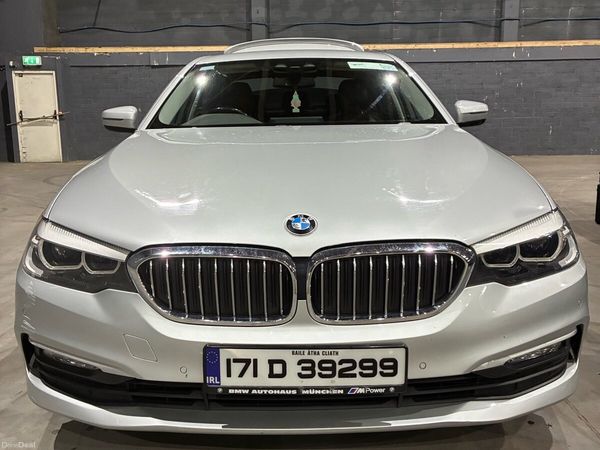 BMW 5-Series Saloon, Diesel, 2017, Grey