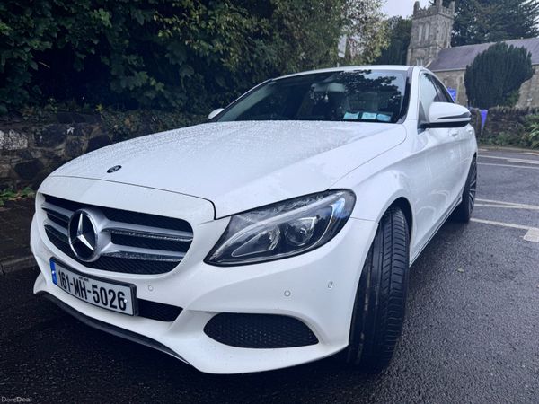 Mercedes-Benz C-Class Saloon, Diesel, 2016, White