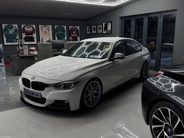 BMW 3-Series Saloon, Diesel, 2017, White