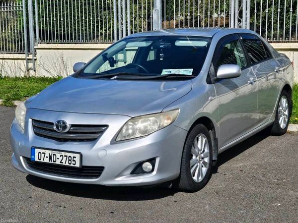 Toyota Corolla Saloon, Petrol, 2007, Silver