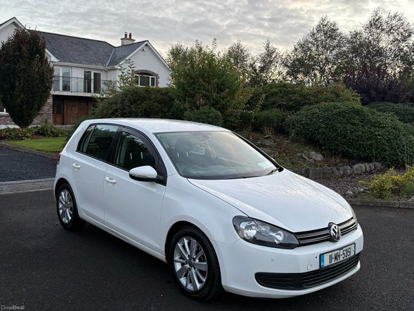 Volkswagen Golf Hatchback, Diesel, 2011, White