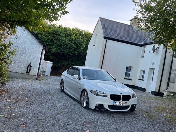 BMW 5-Series Saloon, Diesel, 2011, White