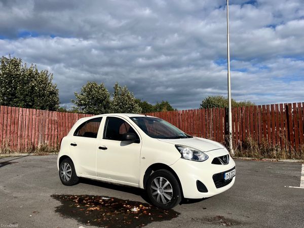 Nissan Micra Hatchback, Petrol, 2017, White