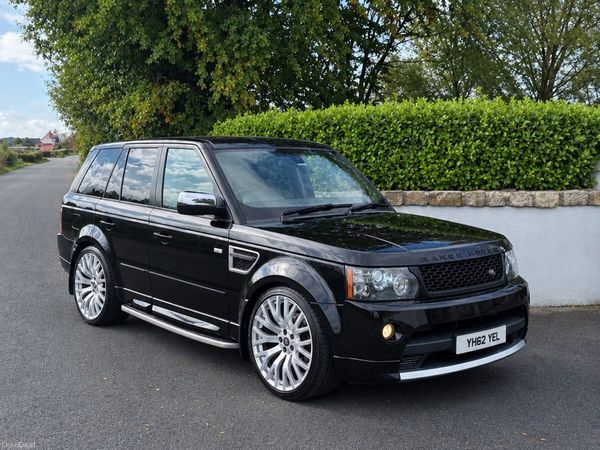 Land Rover Range Rover Sport SUV, Diesel, 2012, Black