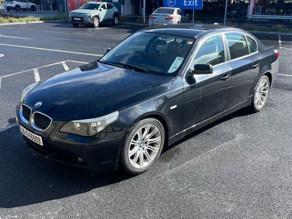 BMW 5-Series Saloon, Petrol, 2005, Black