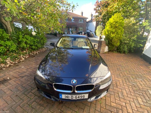 BMW 3-Series Saloon, Diesel, 2014, Blue