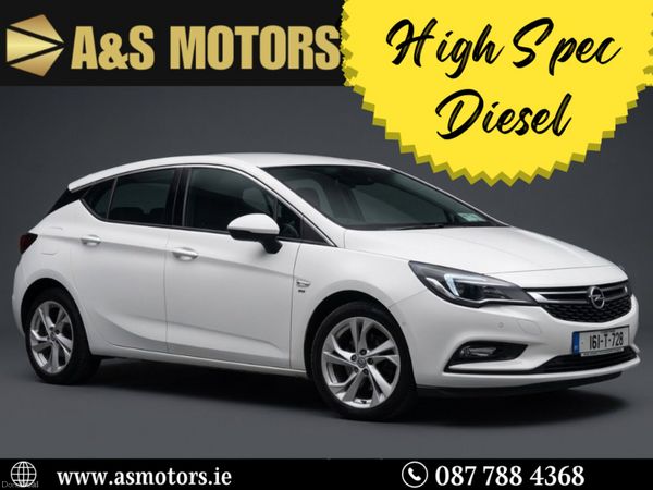Opel Astra Hatchback, Diesel, 2016, White