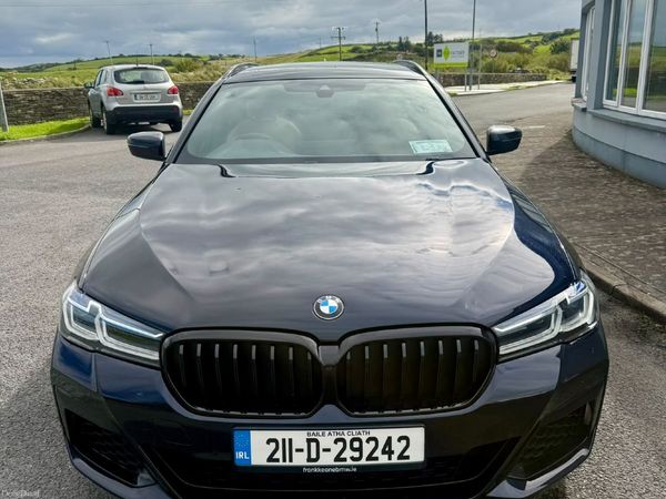 BMW 5-Series Estate/Jeep, Diesel, 2021, Black