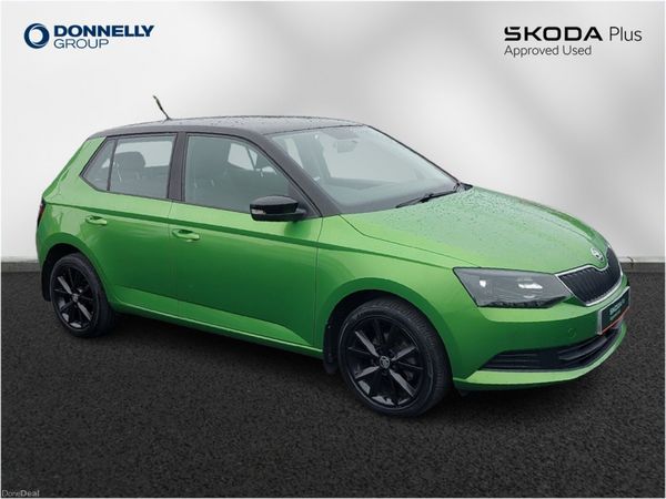 Skoda Fabia Hatchback, Petrol, 2017, Green