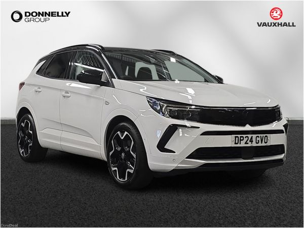 Vauxhall Grandland Hatchback, Petrol Hybrid, 2024, White