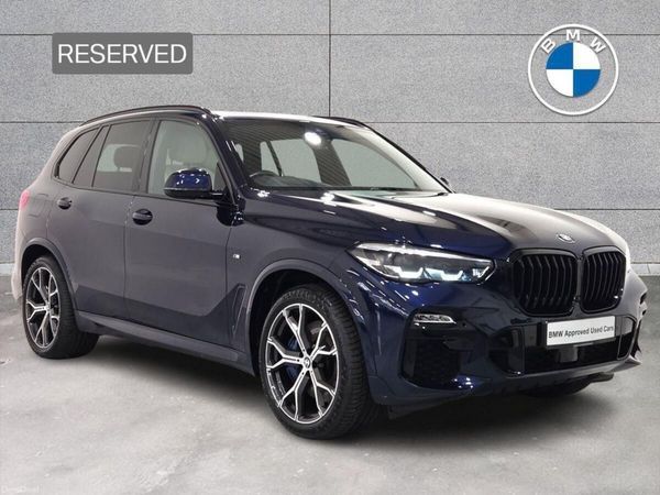 BMW X5 SUV, Petrol Plug-in Hybrid, 2021, Blue