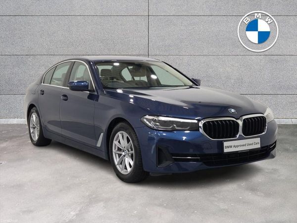 BMW 5-Series Saloon, Diesel, 2023, Blue