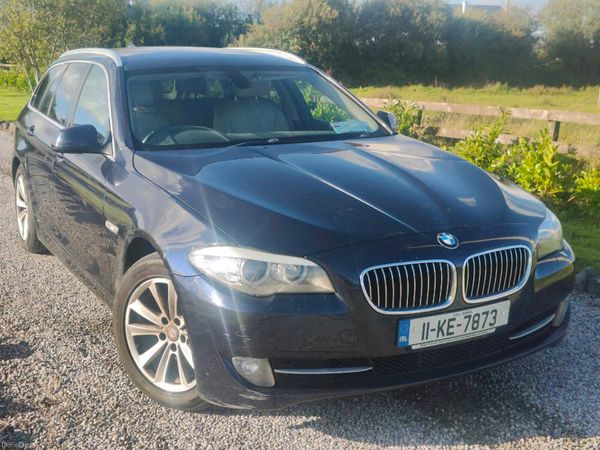 BMW 5-Series Estate, Diesel, 2011, Blue