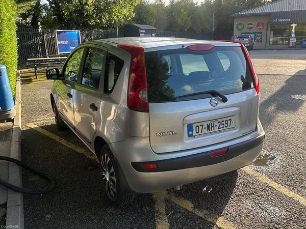 Nissan Note MPV, Petrol, 2007, Silver
