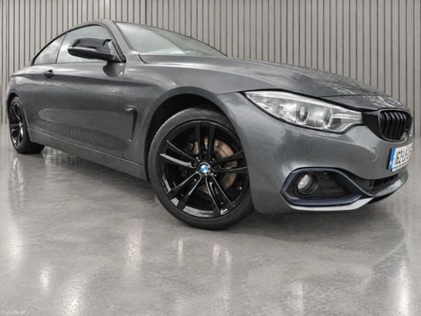 BMW 4-Series Coupe, Diesel, 2016, Grey