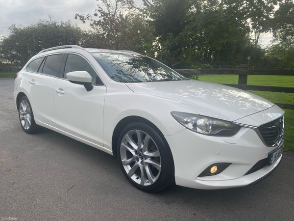 Mazda Mazda6 Estate, Diesel, 2015, White