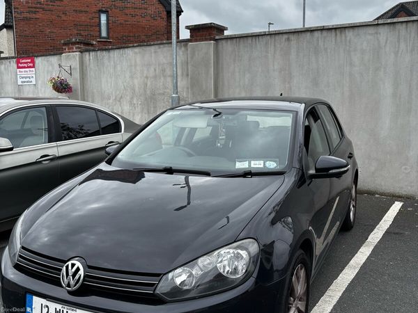 Volkswagen Golf Hatchback, Diesel, 2012, Black