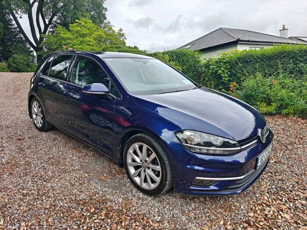 Volkswagen Golf Estate, Petrol, 2018, Blue