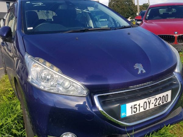 Peugeot 208 Hatchback, Petrol, 2015, Blue
