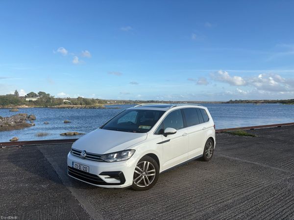 Volkswagen Touran MPV, Diesel, 2017, White
