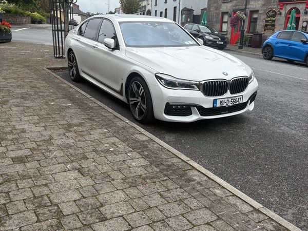 BMW 7-Series Saloon, Petrol Plug-in Hybrid, 2019, White
