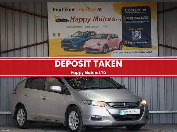 Honda Insight Hatchback, Petrol Hybrid, 2009, Black