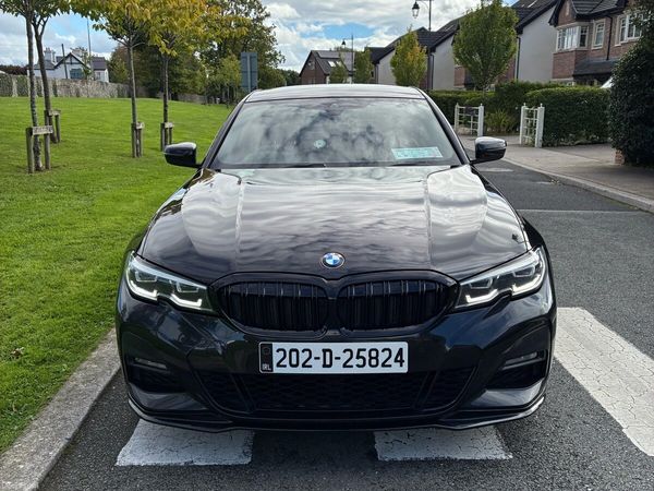 BMW 3-Series Saloon, Petrol Plug-in Hybrid, 2020, Black