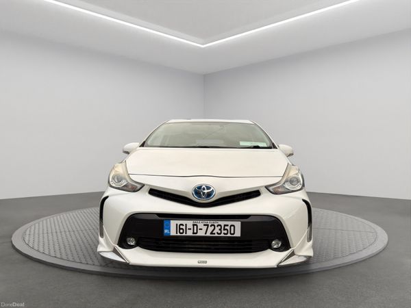 Toyota Prius MPV, Petrol Hybrid, 2016, White