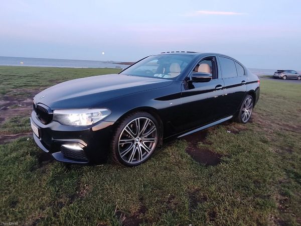 BMW 5-Series Saloon, Diesel, 2017, Black