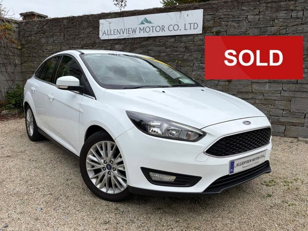 Ford Focus Saloon, Diesel, 2017, White