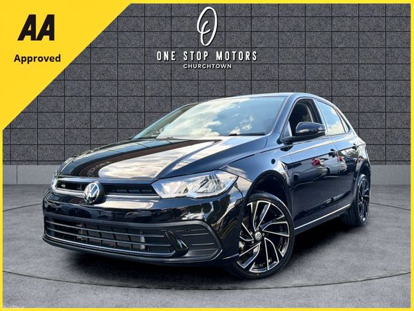 Volkswagen Polo Hatchback, Petrol, 2023, Black