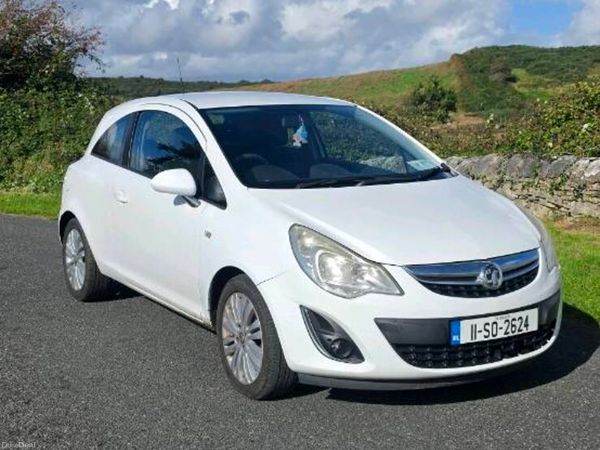 Vauxhall Corsa Hatchback, Petrol, 2011, White