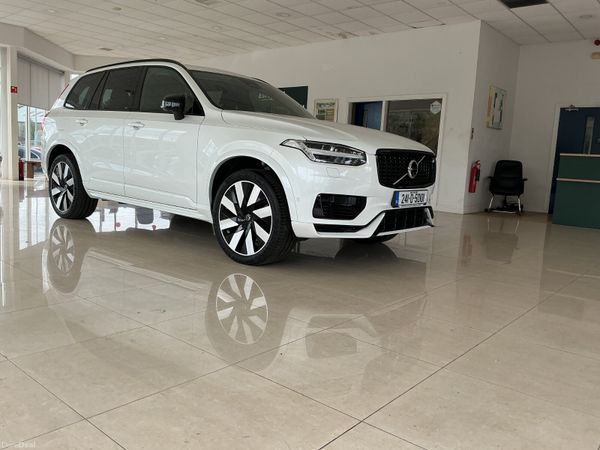 Volvo XC90 SUV, Petrol Plug-in Hybrid, 2024, White