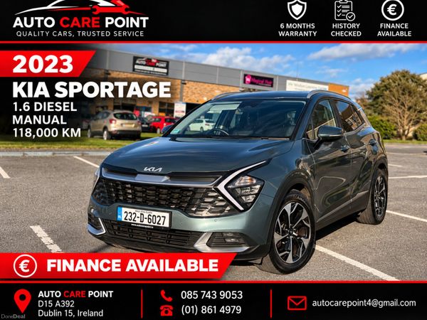 Kia Sportage SUV, Diesel, 2023, Grey