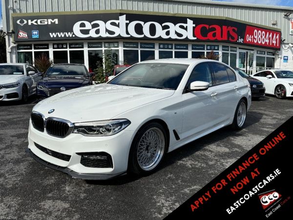 BMW 5-Series Saloon, Diesel, 2017, White